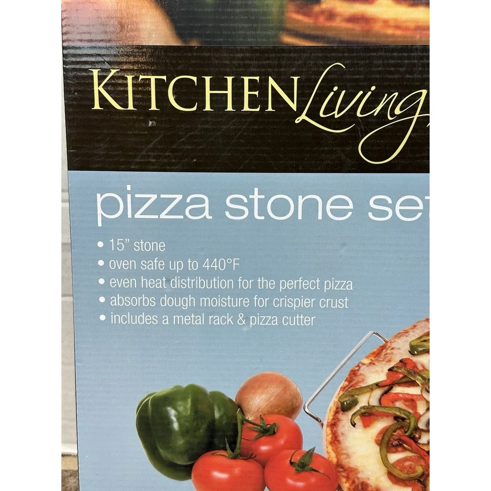 Pizza Stone Set Three Piece 15